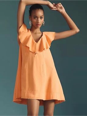 pilcro sleeveless paneled denim fit & flare mini dress Pilcro | Dresses | Pilcro Sleeveless Paneled Denim Fit Flare Mini Dress
